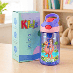 Personalized Fantasy Unicorn Dinosaur Flamingo 16 oz Water Bottle with Name and Photo Back to School Outdoor Activities Birthday Gift for Kid