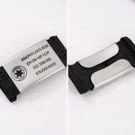 Personalized Medical Alert ID Tag Emergency Safety Plate Strap Buckle with Text Daily Wear Birthday Gift for Epilepsy Diabetes Allergy Patients