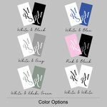 Personalised Minimalist Mr. and Mrs. Quick Dry Beach Towel with Surname and Year Summer Vacation Honeymoon Anniversary Gift for Couple