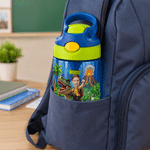 Personalized Fantasy Unicorn Dinosaur Flamingo 16 oz Water Bottle with Name and Photo Back to School Outdoor Activities Birthday Gift for Kid