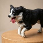 Gepersonaliseerd schattig 3D-beeldje van een huisdier met naam - bureaudecoratie en herinneringscadeau of verjaardagscadeau voor huisdierliefhebbers