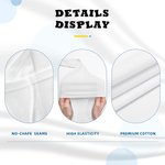 Personlig blomstret søt elefant 100% bomull Swaddle Set Sleep Sack og lue med navn mors dag bursdag baby shower gave til baby