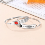 Personalised Star of Life Medical Alert ID Bracelet with Engraved Messages Daily Use Birthday Gift for Diabetic Allergy Epilepsy