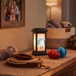 Personalised Ink Wash Style Pet Photo Waterproof Solar Garden Light with Name and Year Garden Decor Pet Loss Memorial Gift for Friends Pet Lovers