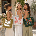 Personalized In My Engaged Era Future Large Capacity Corduroy Tote Bag with Text Travel Essential Engagement Gift for Bride to Be Woman