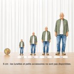 Figurine 3D personnalisée avec photo et nom - Décoration de la maison - Cadeau d'anniversaire fête pour les amis la famille