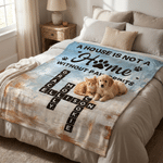 Personalised Home Paw Print Crossword Puzzle Art Soft Throw Blanket with Name Home Decor Birthday Gift for Pet Owners Lovers