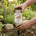 Personalised Wings Pet Photo Solar Garden Light with Name and Year Garden Decoration Memorial Sympathy Gift for Loss of Pet