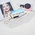 Personalised Bow Tie Heart Design Key Pouch with Sorority Name Bid Day Sorority Initiation Gift for Friends Girls | Callie × Affinity Licensing