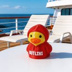Personalized 3D Printed Hoodie Cruise Duck with Text Desk Decor Birthday Gift for Friends Students and Cruise Lovers