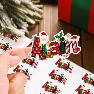 A Little Love Note from You Make Your Gifts Extra Special This Christmas - Personalized Waterproof Stickers