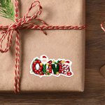 A Little Love Note from You Make Your Gifts Extra Special This Christmas - Personalized Waterproof Stickers