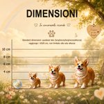 Statuetta 3D personalizzata con foto dell'animale domestico e nome, ornamento commemorativo o decor per casa - Regalo per amanti di animali
