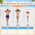 Personalisiertes Street-Art Strandtuch mit Graffiti-Namen | sandabweisend | schnelltrocknend | Badetuch | Sommer Urlaub Geschenk für Familie Freunde
