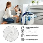 Coperta da divano personalizzata, con foto di animale in stile pittura a olio e nome - Regalo per la casa e padroni di animali