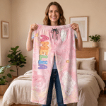 Personalized Oil Painting Cloud Star Rainbow Kid Woman Man Pajama Pants with Colorful Name Daily Wear Birthday Gift for Kids Family