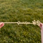 Personalisierter Grabstein aus Edelstahl mit „Eternal Rose“ und Namensgravur – Friedhofsdekoration, Gedenkgeschenk zum Jahrestag für Familie und Freunde