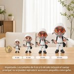 Figura personalizada impresa en 3D con foto y nombre linda decoración de escritorio regalo de cumpleaños y Día del Padre para amantes del golf
