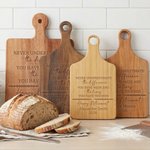 Personalized Retirement Theme Heartfelt Message Wooden Charcuterie Cutting Board with Name and Grip Ship from USA Retirement Gift for Retiree