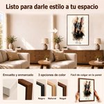 Lienzos personalizados con foto de perro y gato en acuarela y nombre decoración regalo de inauguración o cumpleaños para amantes de mascotas