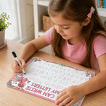 Personalized Cute Cartoon Animal Tracing Board with Name Classroom Back to School Gift for Kids Students