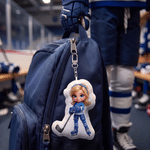 Personalised Cartoon Sports 3D-Style Character Artwork Plush Photo Keyring Bag Charm Birthday Anniversary Gift for Sports Lover