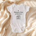 Personalised Movie Pattern 100% Cotton Short-Sleeve Long-Sleeve Baby Bodysuit with Name Baby Shower Birthday Gift for Newborn New Parent