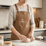 Personalized Multicolor Dog Portrait  Heart House Cake Water Proof Apron with Name and Logo Daily Kitchen Use Birthday Gift for Friends Children