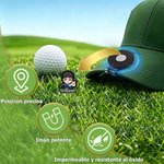 Clip magnético para gorra personalizado con tema de golf personaje de dibujos animados y nombre regalo de cumpleaños para jugadores de golf