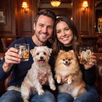 Personalised Oil Painting Style Dog Cat Photo 10 oz Whisky Glass with Name Birthday Gift for Pet Lovers Wine Lovers