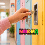 Portachiavi personalizzato in acrilico leggero, multicolore, stile pastello, con nome – Regalo per l’uso quotidiano, il ritorno a scuola e il compleanno, per ragazze e ragazzi