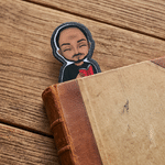 Personalised Cartoon Character Embroidery Bookmark with Name Back to School Reading Birthday Gift for Bookworms