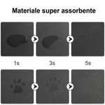 Tappetino sottociotola personalizzato con foto di animale, corona, nome e stile pittura a olio - Regalo di compleanno per amanti di animali