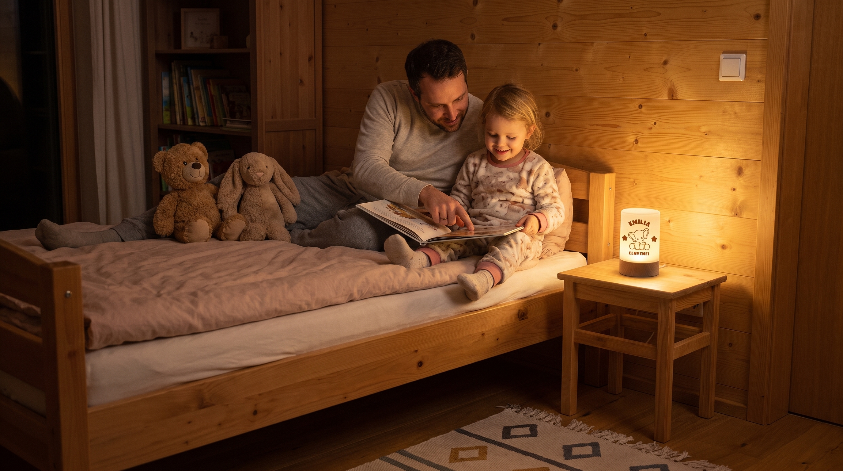 Personalisiertes Nachtlicht als Begleiter für das Abendritual