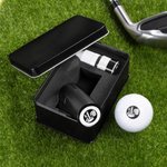 Personlig, humoristisk golfmønster – flerfarget golfballstempel med navn og initialer – klubbturnering, suvenir, bursdagsgave til golfentusiast og golfspiller