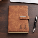 Personalized Initial PU Leather A5 Notebook with Text Daily Use Birthday Back to School Gift for Teacher Colleague Master’s Student