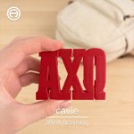Personalised 3D Printed Sorority Greek Letter Belt and Bag PLA Charm Bid Day Sisterhood Gift for Sisters Friends | Callie × Affinity Licensing
