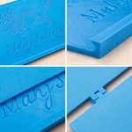 Personalised Peacock Space-Saving Foldable Mahjong Card Holder with Text Mahjong Table Accessory Family Gathering Gift for Mahjong Lovers