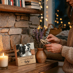 Personalized Pet Photo Wooden Photo Frame with Name Text and Year Home Desk Decor Memorial Sympathy Gift for Pet Owners Lovers
