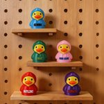 Personalised 3D Printed Hoodie Cruise Duck with Text Desk Decor Birthday Gift for Friends Students and Cruise Lovers
