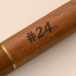 Personalised Minimalist Wooden Needle Storage Case with Engraved Name Daily Use Birthday Gift for Sewing Lovers