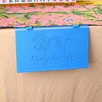 Personalised Peacock Space-Saving Foldable Mahjong Card Holder with Text Mahjong Table Accessory Family Gathering Gift for Mahjong Lovers