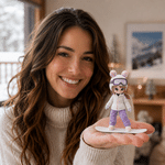 Personalized 3D Printed Snowboard Statue from Photo Unique Sports Keepsake Gift for Sports Ski Lovers