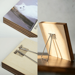 Personalized Pet Photo Wooden Photo Frame with Name Text and Year Home Desk Decor Memorial Sympathy Gift for Pet Owners Lovers