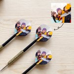 Individuell gestaltetes Dart-Flight-Set – Geschenk für Dart-Clubs, Teams und Dart-Fans