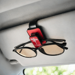 Personalised Multicolour Birth Flower Car Sunglasses Holder Sun Visor Clip with Name Birthday Anniversary New Car Gift for Car Owner