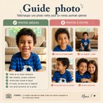 Sac à dos personnalisé avec photo et nom - Ciel étoilé et personnage de dessin animé - Cadeau de rentrée pour enfant