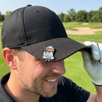 Personalized Cartoon Style Pet Photo Golf Ball Marker Magnetic Hat Clip with Name Golf Club Game Day Birthday Gift for Golfer Pet Owner