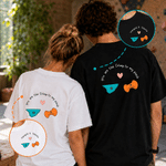 Personalised You Are the Crimp to My Pinch Climbing Couple 100% Cotton T-shirt Daily Wear Birthday Gift for Couple Friends