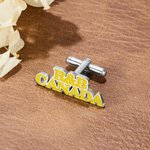 Personalised Multicolour Fashion Initial Cufflink with Wooden Box Daily UseWedding Anniversary Birthday Gift for Groomsmen Husbands